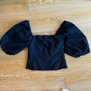 Antonio Milani Crop Puff sleeve